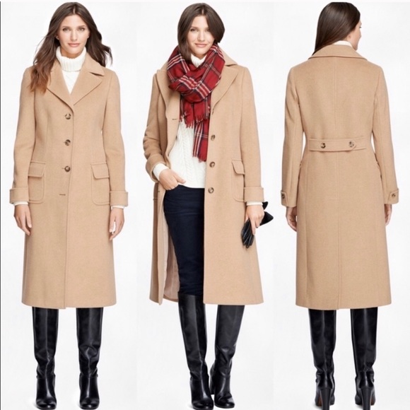 Brooks Brothers Jackets & Blazers - Brooks Brothers 100% Camel Hair Coat